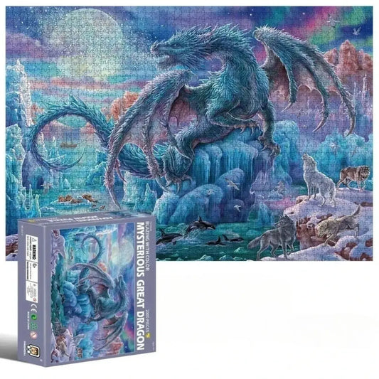 Puzzle 2000 Pieces Dragon Mysterieux