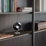 GLOBE TERRESTRE DECO NOIR/ARGENT - Vignette | UNIVERSKOPE