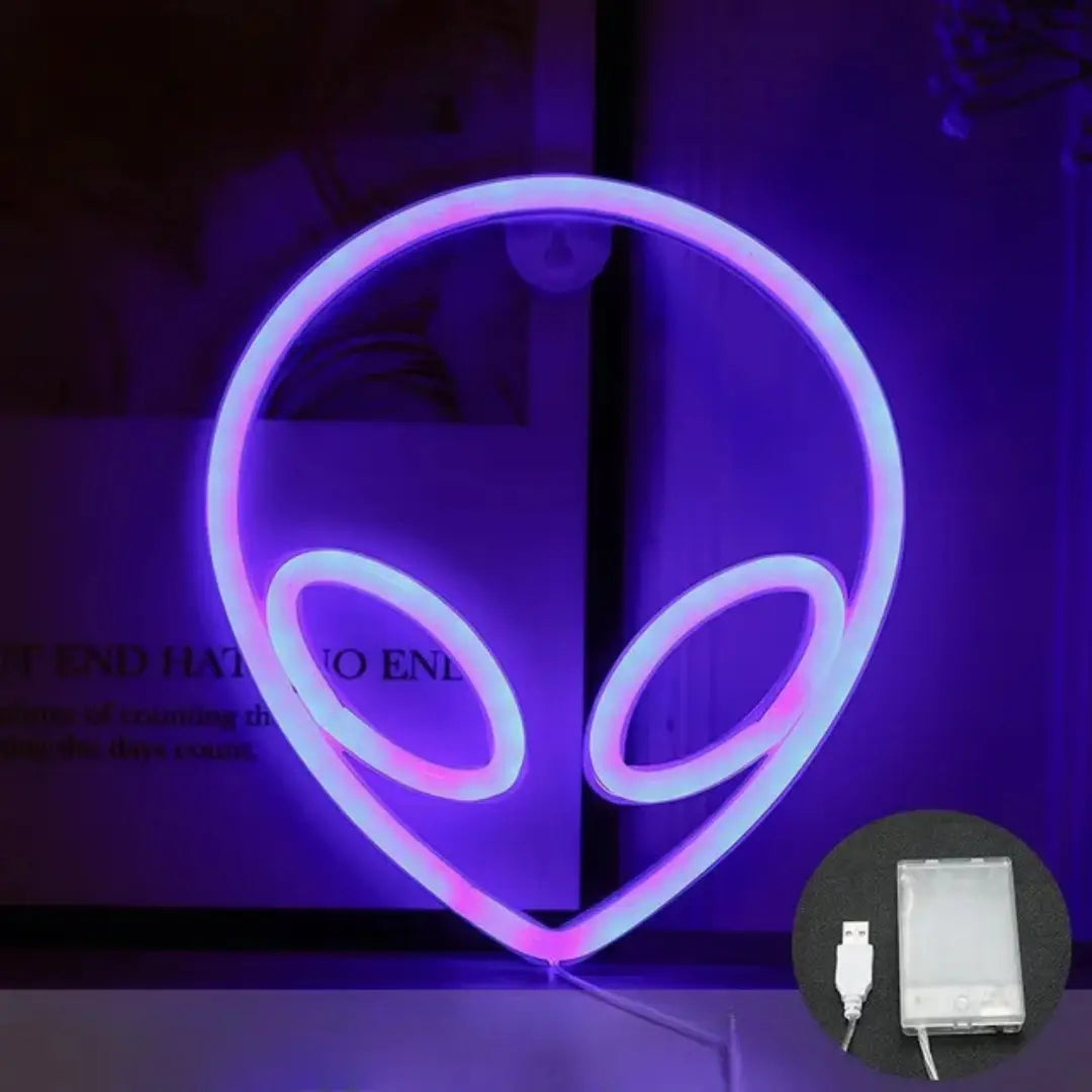 lampe_neon_alien_bleu