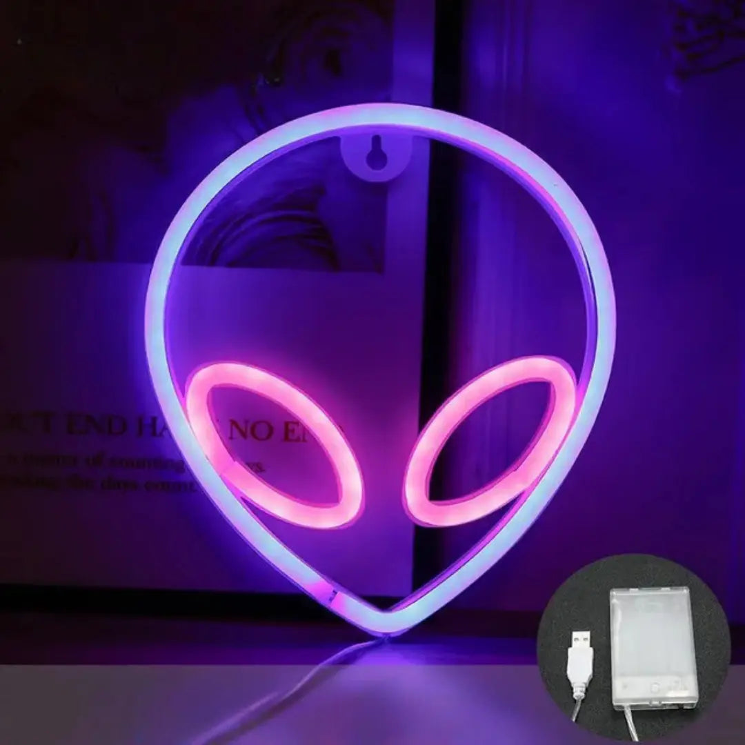 lampe_neon_alien_bleu_rose