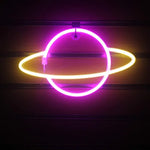 LAMPE NEON PLANETE - Vignette | UNIVERSKOPE