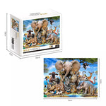 Puzzle 1000 Pièces Animaux Safari - Vignette | UNIVERSKOPE