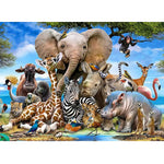 Puzzle 1000 Pièces Animaux Safari - Vignette | UNIVERSKOPE