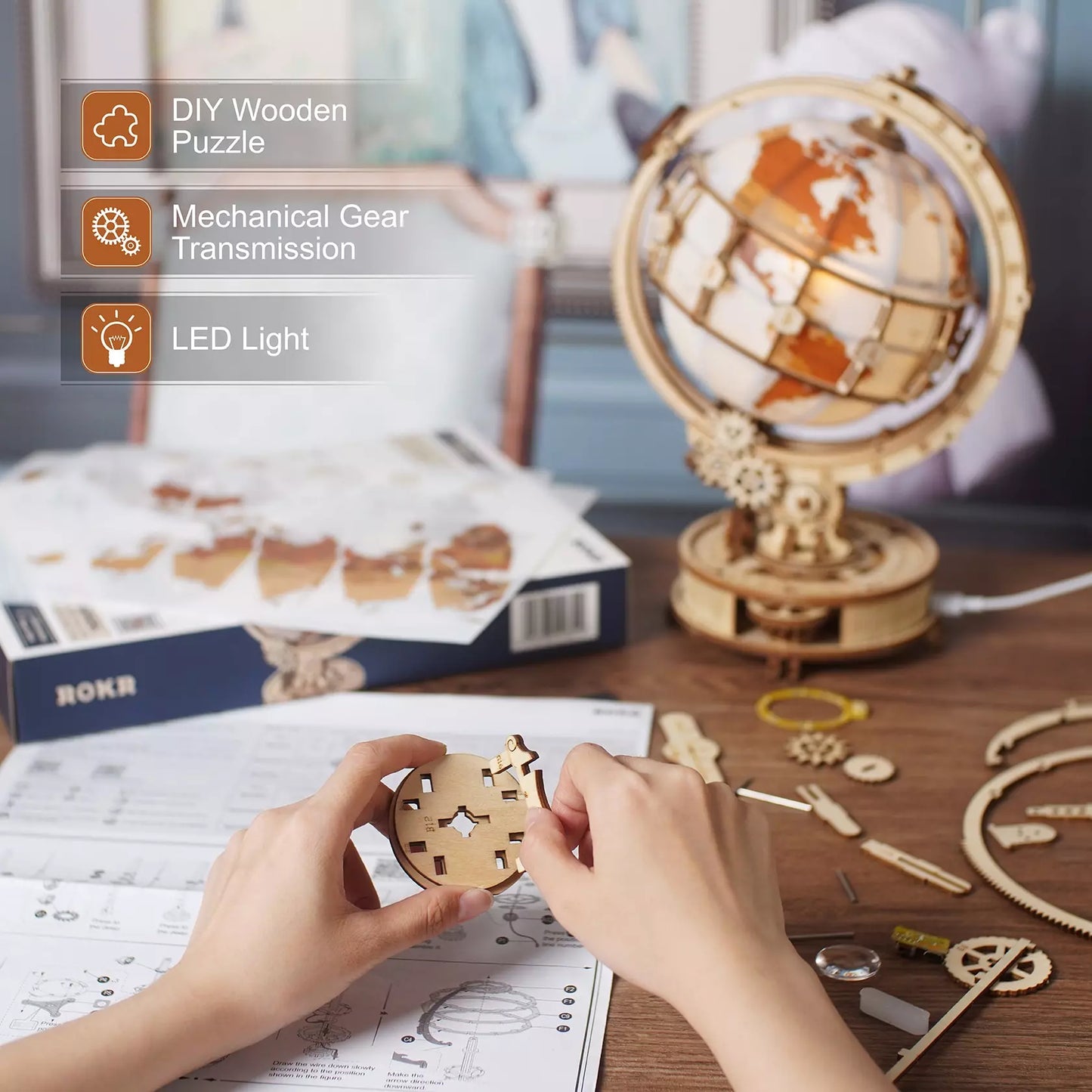 puzzle_bois_3d_globe_terrestre_lumineux