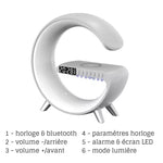 RÉVEIL LUMINEUX BLUETOOTH - Vignette | UNIVERSKOPE